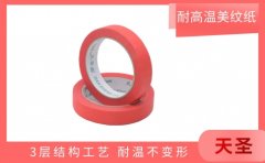 美紋紙膠帶耐高溫批發(fā) 認(rèn)準(zhǔn)品牌廠家才靠譜[天圣膠帶]